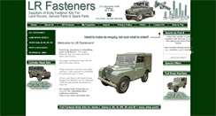 Desktop Screenshot of landrover-parts.net